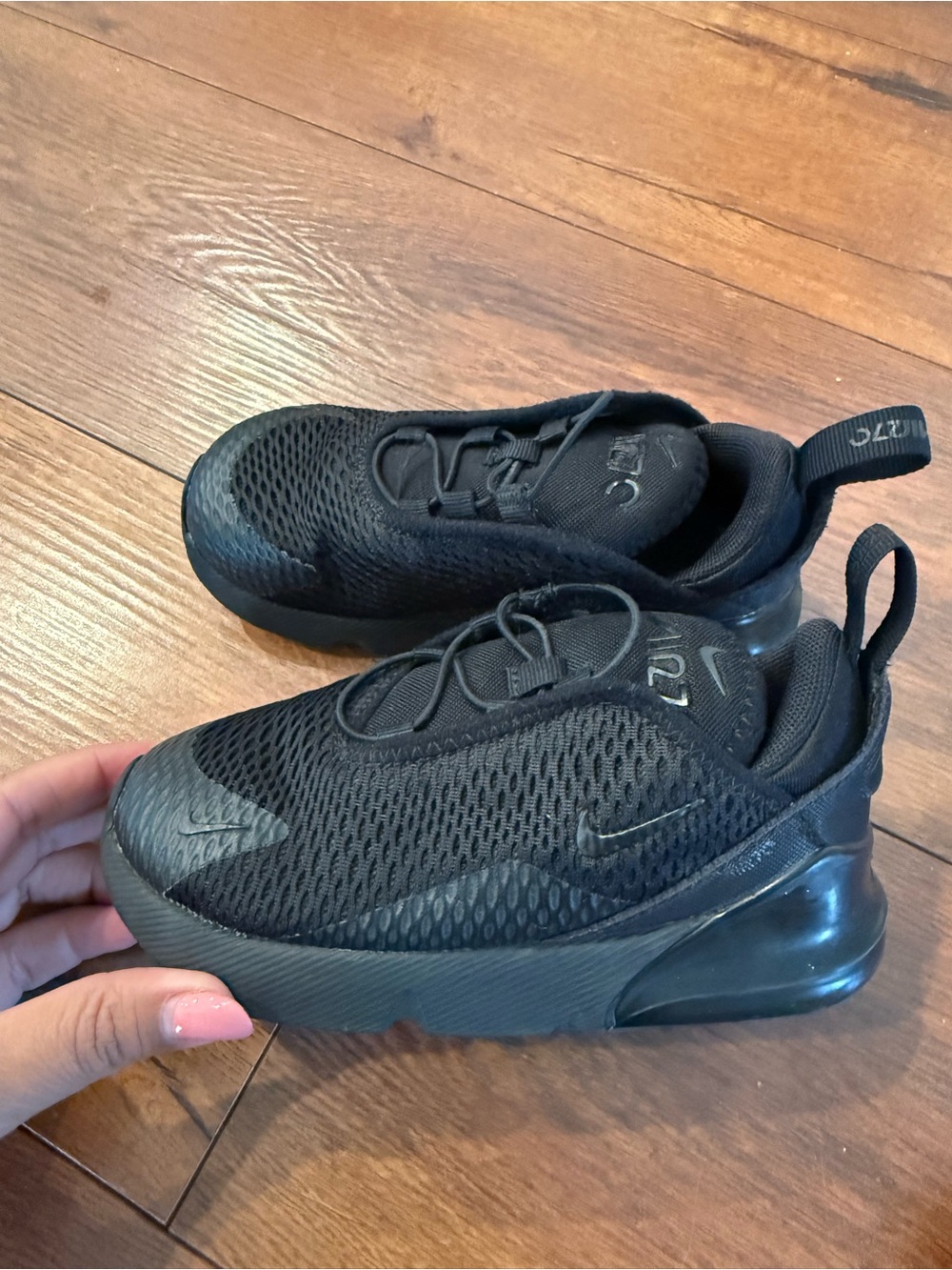 Nike Kids Black Lightweight Mesh Sneaker